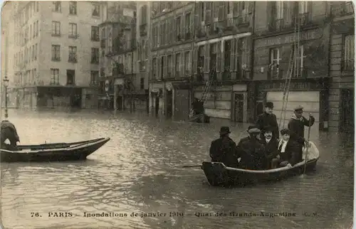 Paris - Inondallons 1910 -72886