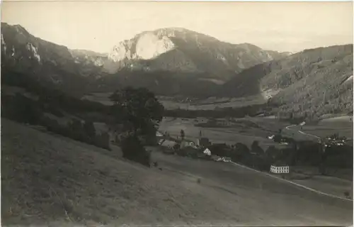 Grohsdorf Piehl Tragöss mit Pribitz und Messnerin und Hochschabgebiet -326774