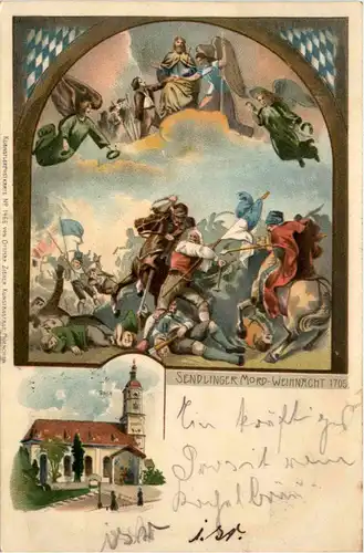 München - Sendlinger Mord - Litho -73454