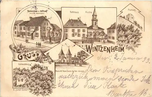Gruss aus Wintzenheim -73280