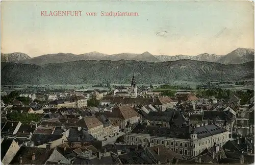 Klagenfurt, vom Stadtpfarrturm -353764