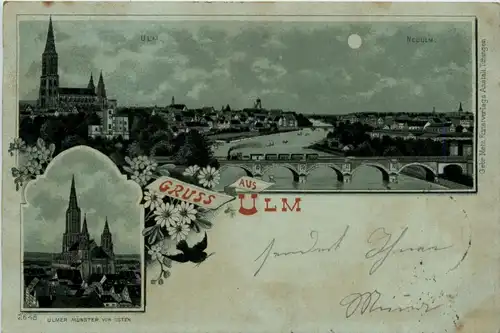 Gruss aus Ulm - Litho -73366