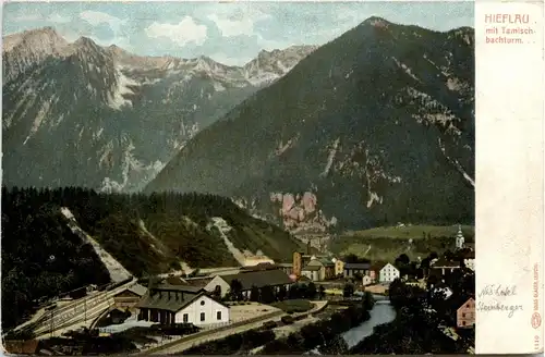 Hieflau mit Tamischbachturm -353212