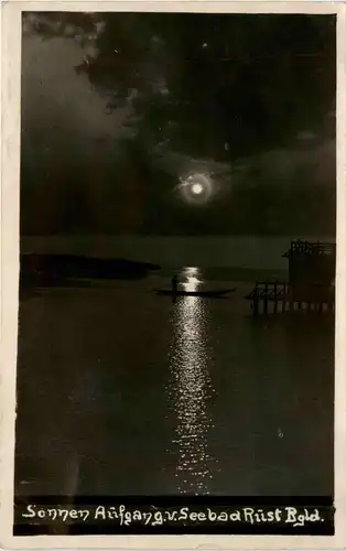 Sonnenaufgang am Neusiedler See bei Rust -354174