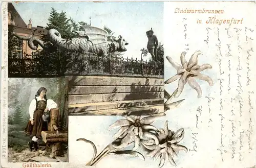 Klagenfurt, Lindwurmbrunnen -354974