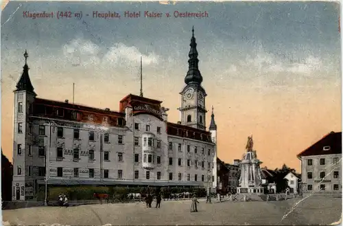 Klagenfurt, heuplatz, Hotel Kaiser v. Österreich -354408