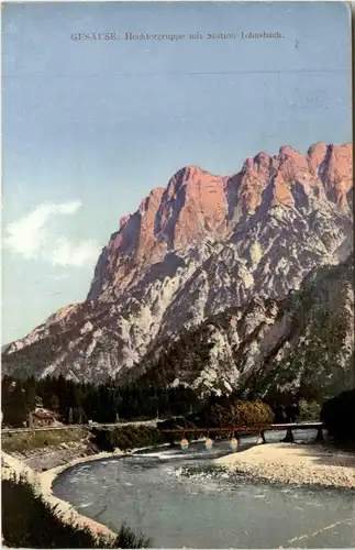 Gesäuse, Hochtorgruppe mit Station Johnsbach -353636