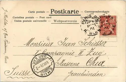 Frau - Jugendstil -73132