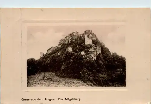 Gruss aus dem Hegau - Der Mägdeberg -73172
