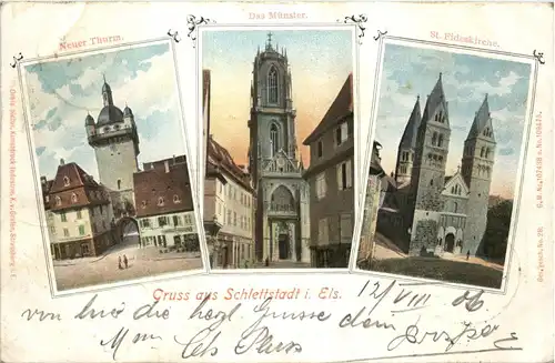 Gruss aus Schlettstadt -73392