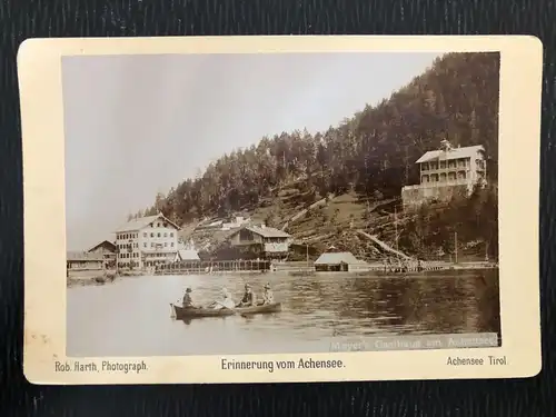 Mayers Gasthaus am Achensee - Photo auf dickem Karton -S267