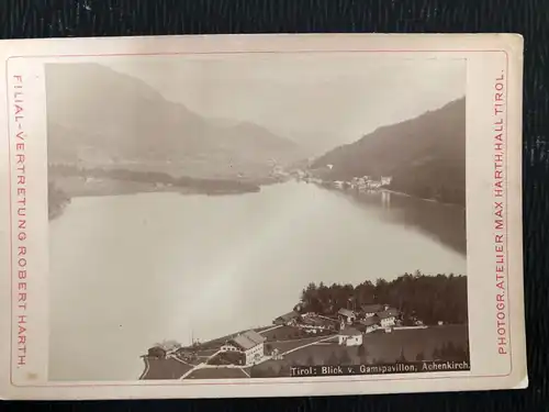 Achenkirch - Photo auf dickem Karton -S283