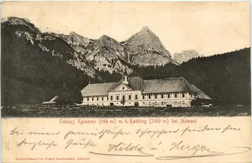 Schloss kaiserau m.d. Kaibling bei Admont -353566