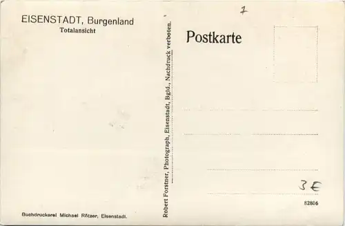 Freistadt Eisenstadt, Totalansicht -354350