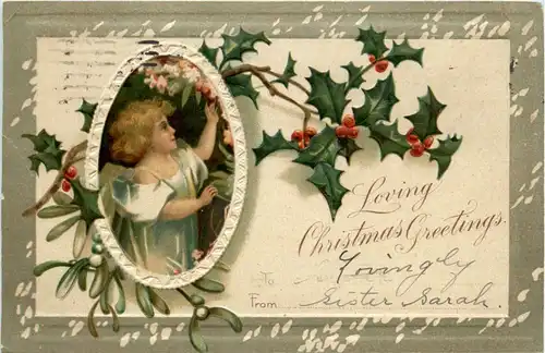 Christmas - Prägekarte -422454