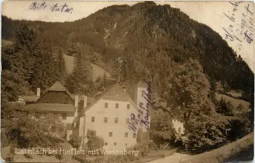 Lainbach bei Hieflau, mit Wiedenberg -355192