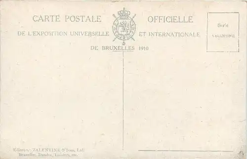 Exposition de Bruxelles 1910 -292984