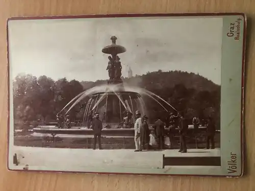 Graz - altes Photo auf Karton -S205