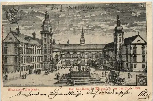 Klagenfurt, das Landhaus um das jahr 1688 -355292