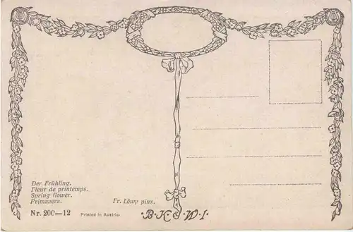 Künstlerkarte Fr. Löwy -422734