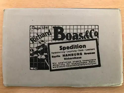 Hamburg - Übersee-Woche 1922 - Serie 1 - 10 Ansichtskarten -S214