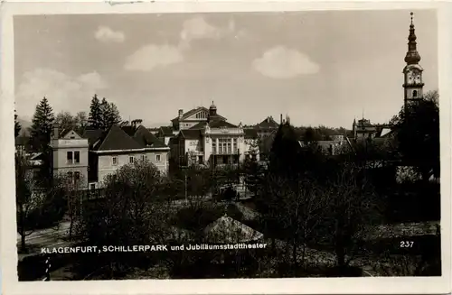 Klagenfurt, Jubiläums-Stadttheater und Schillerpark -354990