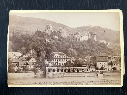 Heidelberg 1887 - Photo auf dickem Karton -S233