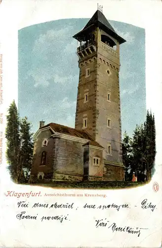 Klagenfurt, Aussichtsturm am Kreuzberg -354936