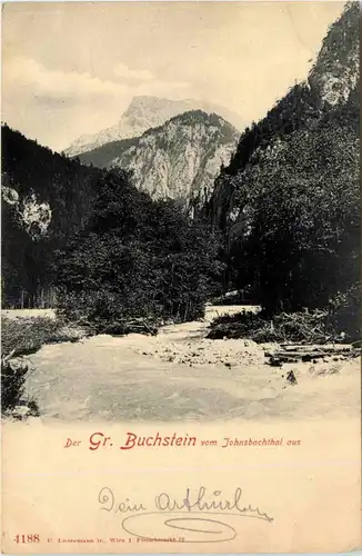 Der gr. Buchstein vom Johnsbachtal -353482