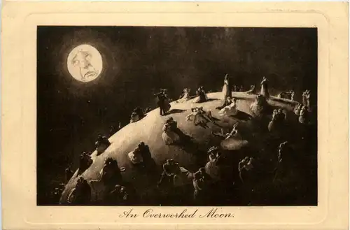 An Overworked Moon - Humor -422398