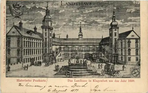 Klagenfurt, das Landhaus um das jahr 1688 -355270