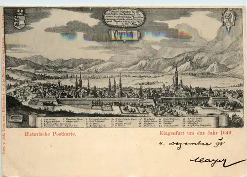 Klagenfurt, um das Jahr 1649 -355290