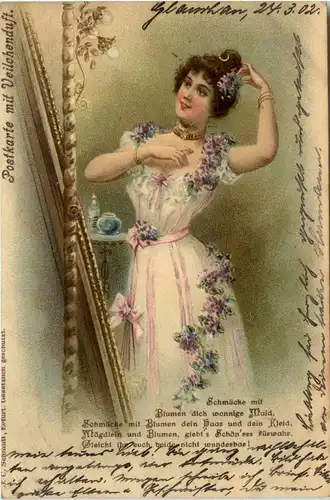 Frau - Duftkarte -422348