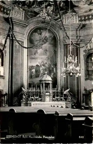 Eisenstadt, Haydn-Kirche, Hauptaltar -354666