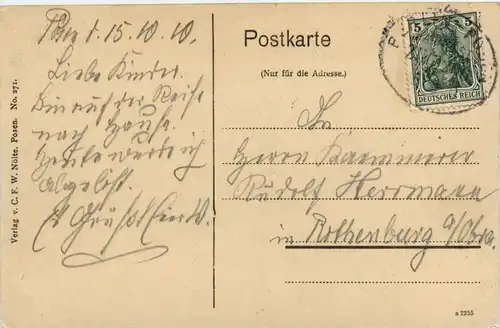 Posen - Residenzschloss -423354