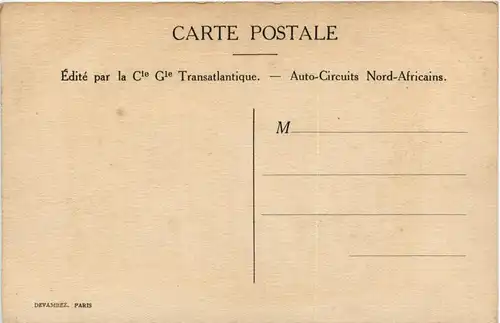 Künstlerkarte Sandoz - Auto Circuits Nord Africains -422582