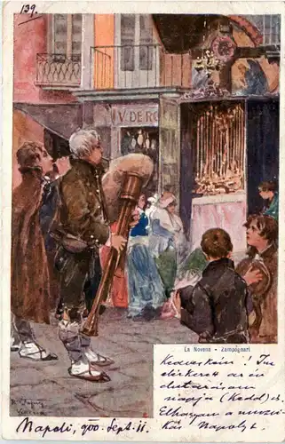 Napoli - La Novena - Zampognari -423524