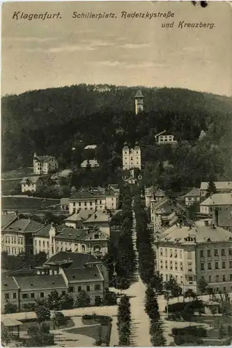 Klagenfurt, Schillerplatz, Radetzkystrasse und Kreuzberg -355006