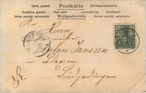 Neujahr - Jahreszahl 1902 -422266