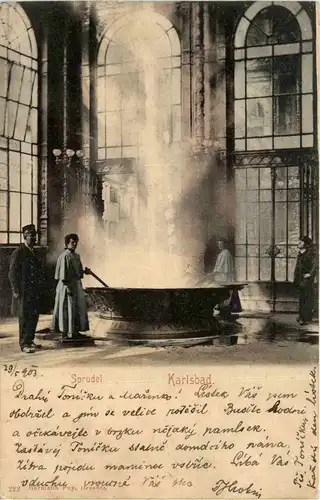 Karlsbad - Sprudel -293826