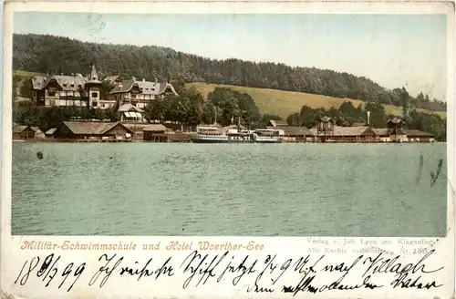 Klagenfurt, Militärschwimmschule am Wörthersee -354382