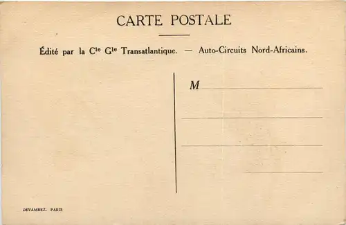 Künstlerkarte Sandoz - Auto Circuits Nord Africains -422580