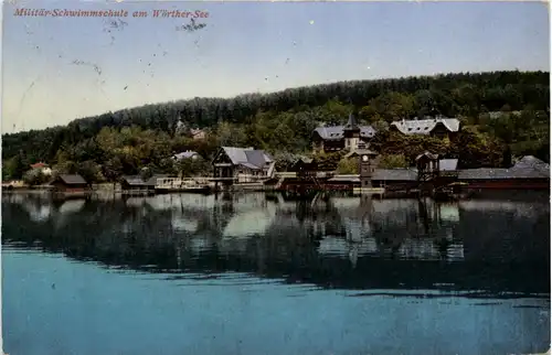 Klagenfurt, Militärschwimmschule am Wörthersee -355266