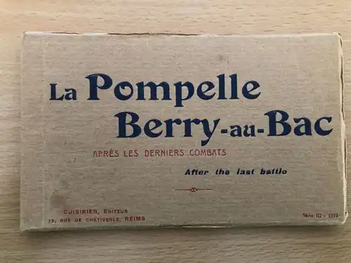 La Pompelle Berry au Bac - Booklet 15 CPA -S213