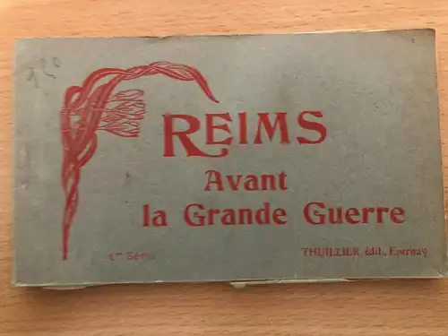 Reims - Reims avant les Ruines - Booklet 12 CPA -S220