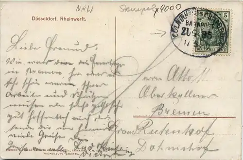 Düsseldorf - Rheinwerft -423318