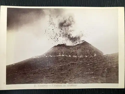 Nopoli Vesuvio - Photo auf dickem Karton -S240