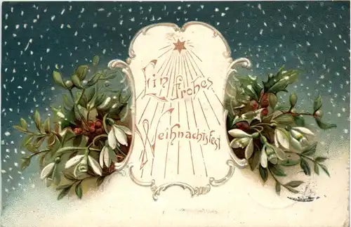 Weihnachten - Prägekarte -422626