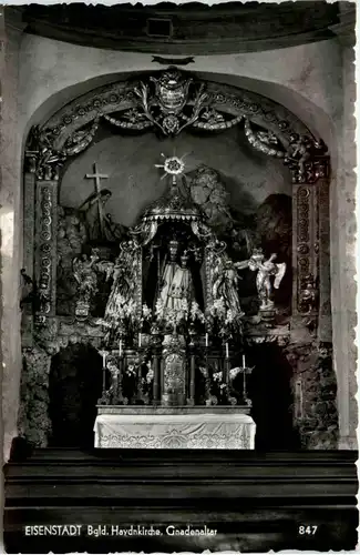 Eisenstadt, Haydn-Kirche, Gnadenaltar -354682