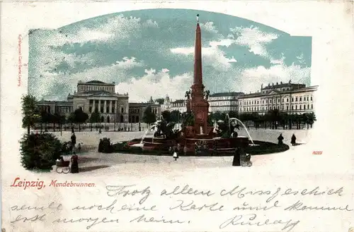 Leipzig - Mendebrunnen -294234